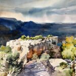 A Place Like No Other Watercolor painting by Dwight Rose