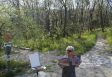Plein air artist and teacher Lois Griffel