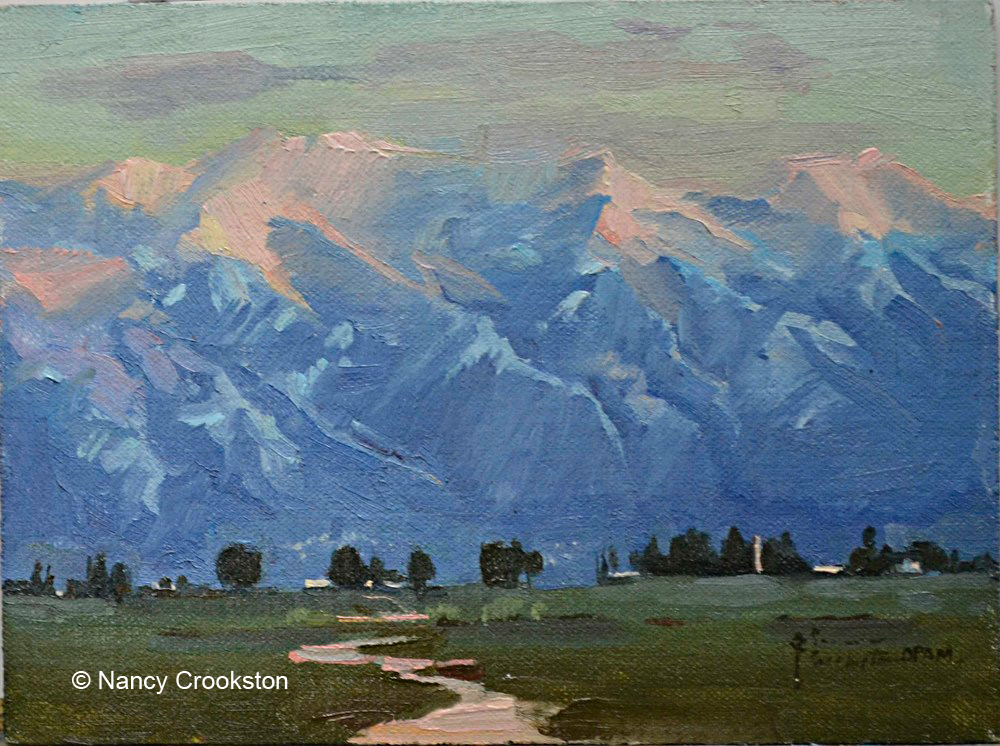 Landscape painting by Nancy Seamons Crookston