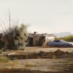 Different Strokes for Different Folks? (Maybe) Minority artists - Dean Mitchell, "Rotting in the Light," watercolor, 18 x 19 in.