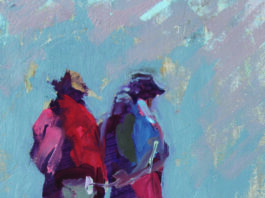 plein air color study