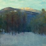 Plein air art history - Abbott Handerson Thayer, "Mount Monadnock," 1911/1914, oil on canvas, 22 3/16 x 24 3/16 in., National Gallery of Art, Corcoran Collection (Museum Purchase, Anna E. Clark Fund)
