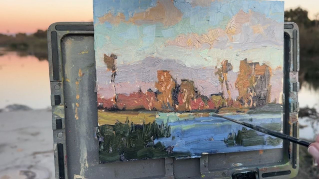 From Debra Huse's Plein Air Live session