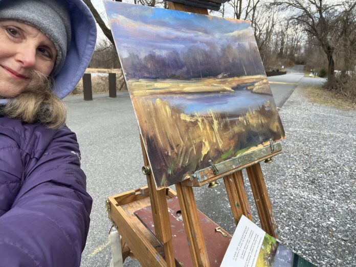 Plein air artist Susan Benigni-Landis