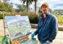 Plein air painting - Tom Colcord