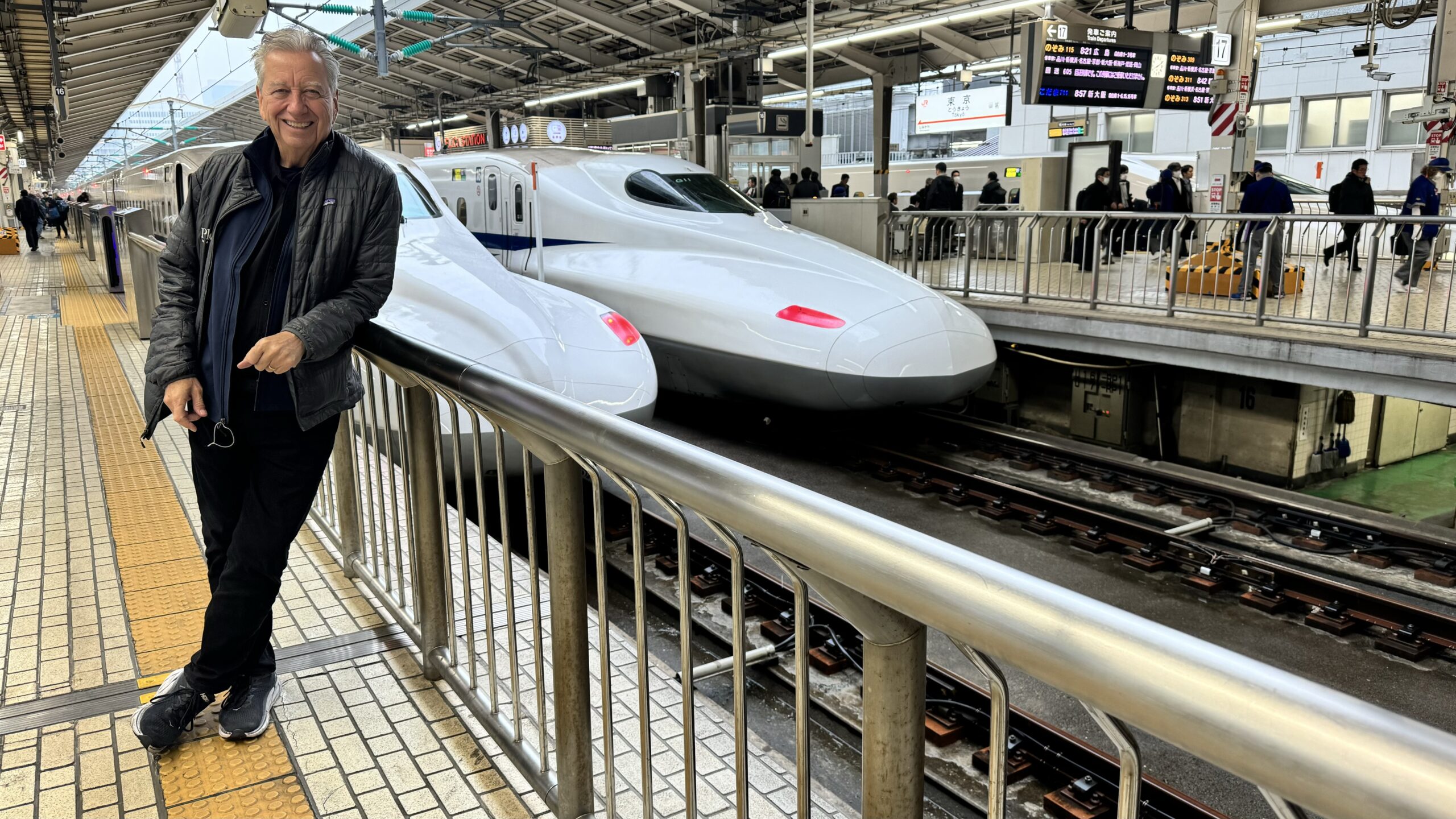 Eric Rhoads and the bullet trains