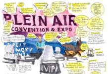 An Urban Sketcher’s Take on Plein Air Painting Sketches from Eric Rhoads's "Art Marketing Bootcamp"