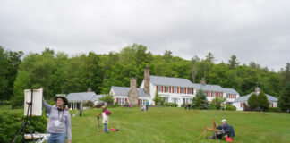 One of the many plein air painting locations during Paint Adirondacks