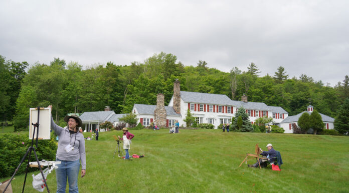 One of the many plein air painting locations during Paint Adirondacks