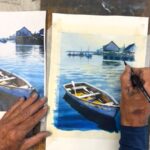 Free Art Lesson: Painting Reflections in Water how to paint realistic water reflections watercolor