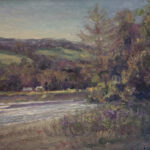 A Collection of Stories Art Collection - Landscape painting by Lyle Denney