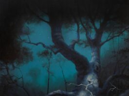 Thomas Kegler, “Mid Summer Night, Romans 5:4,” Oil, 20x16 in.
