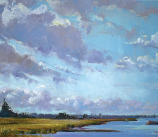 sky paintings - Towering Sky Jim Rehak