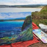 The “Big Challenge” of Switching to Plein Air Painting with acrylics en plein air
