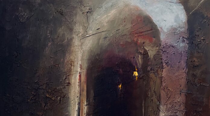 PleinAir Salon art competition - First Place Overall: Andrew Judd (Canada), “The Passage,” Oil, 12x12 in.