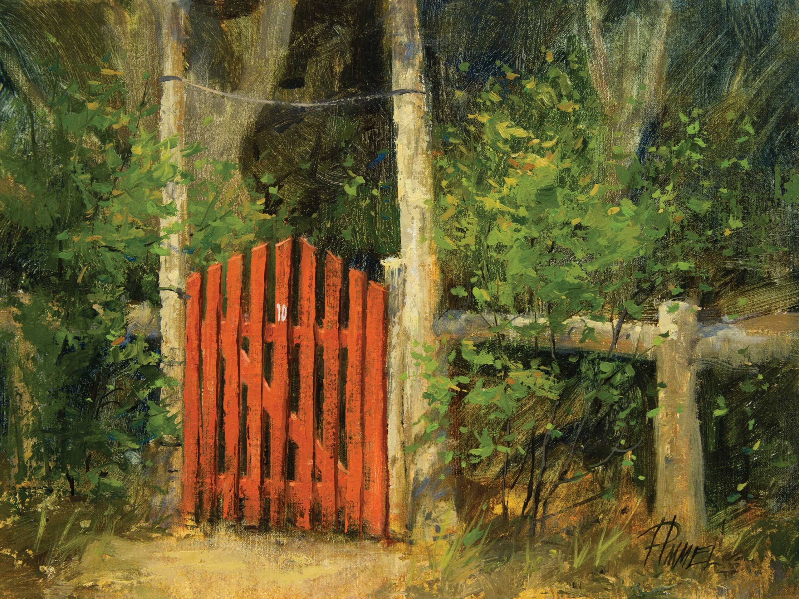 Peggy Immel, "#10," 2022, oil, 9 x 12 in., private collection, plein air