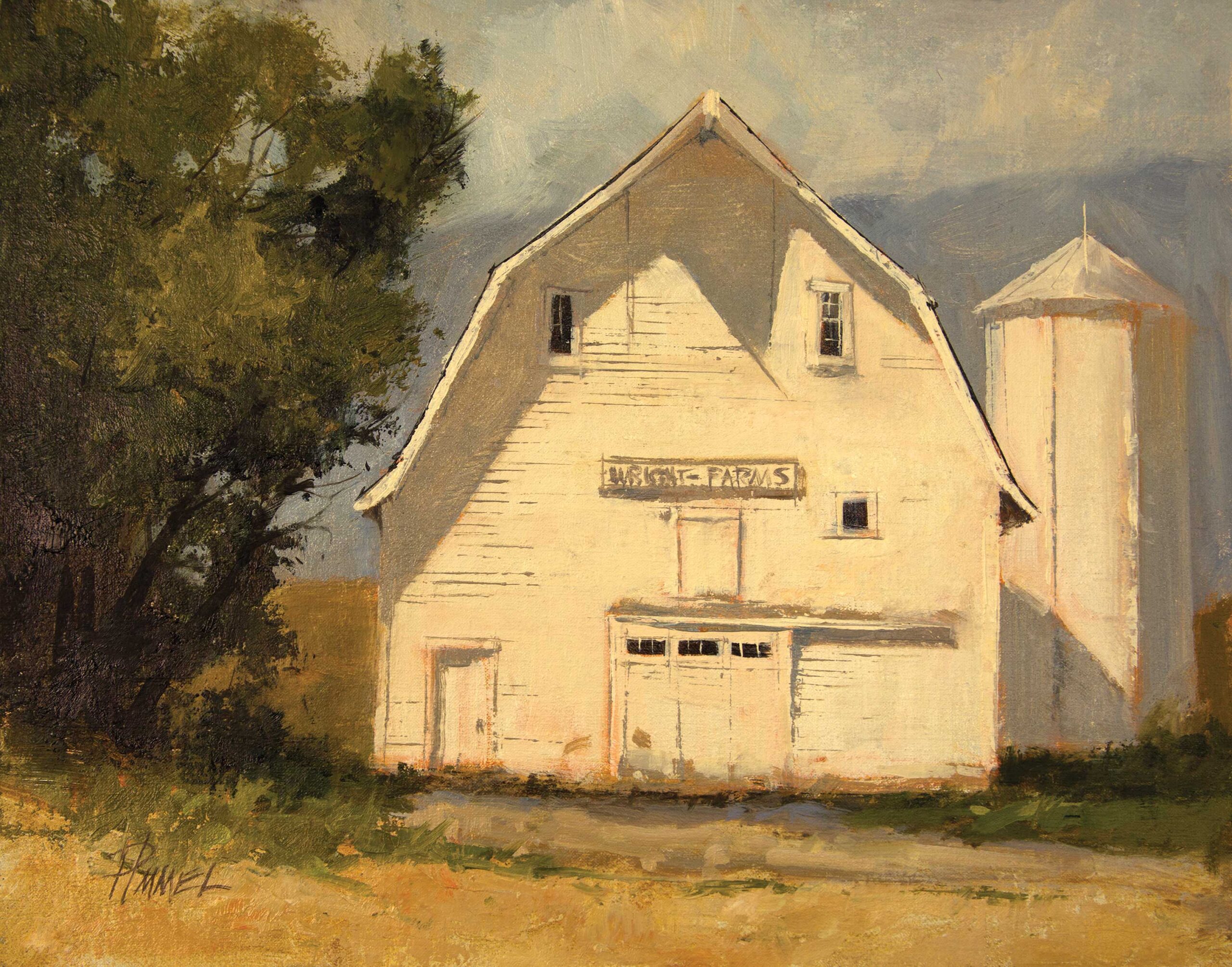 Peggy Immel, "Classic," 2021, oil, 11 x 14 in., private collection, plein air painting