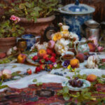 PleinAir Salon art competition - Daniel Keys, “Summertime,” Oil, 36x36 in.