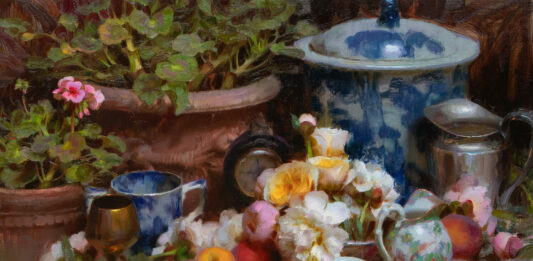 PleinAir Salon art competition - Daniel Keys, “Summertime,” Oil, 36x36 in.