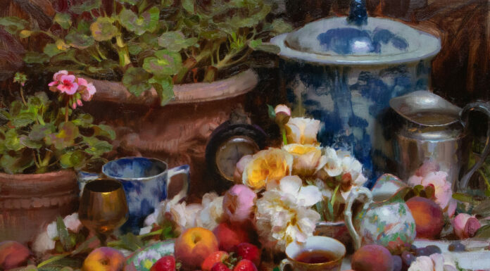 Annual Salon Winner: “One of the Best of His Generation” PleinAir Salon art competition - Daniel Keys, “Summertime,” Oil, 36x36 in.