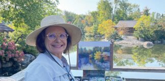 Kathleen Kalinowski plein air pastel painting