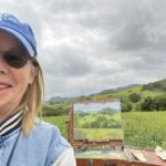 Plein Air Today reader Marian Fortunati; The painting in this photo was juried into a show at the Santa Paula Art Museum which will hang from July 12 until November 9, 2025. The show is titled, “Celebrating Nature: Paintings by the Allied Artists of the Santa Monica Mountains and Seashore. "I was lucky to have three paintings juried in to this show," Marian shared.