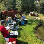 My Favorite Place to Paint: New Hampshire Mia Jaworski and friends, plein air painting
