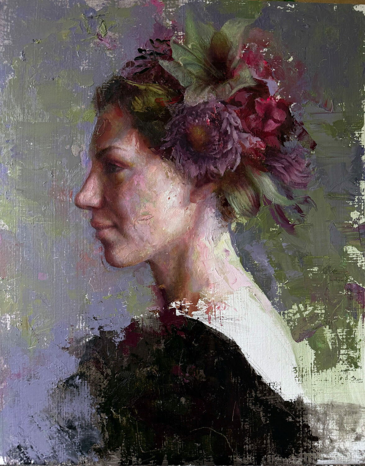 PleinAir Salon - Jen Starling, “A Fleeting Glimpse,” Oil, 16x20 in.