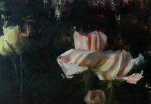 PleinAir Salon art competition - First Place Overall: Jen Starling, “Dreamscape,” Oil, 16x12 in.