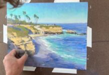 From Aaron Schuerr's landscape painting demonstration