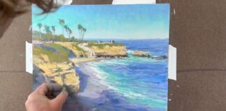 From Aaron Schuerr's landscape painting demonstration