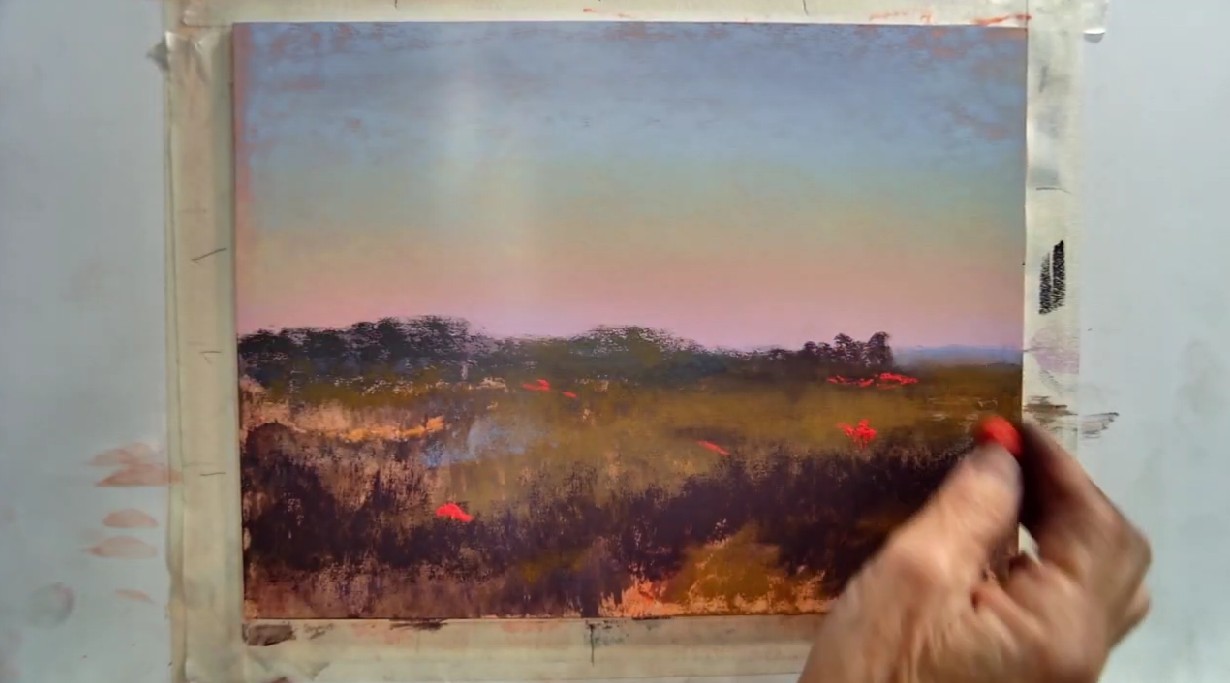 “It is a joyful experience to create,” said Eve Miller, who is “committed to a daily practice.”