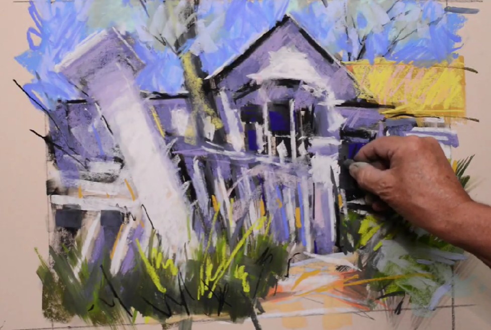 From Lon Brauer’s landscape painting demo