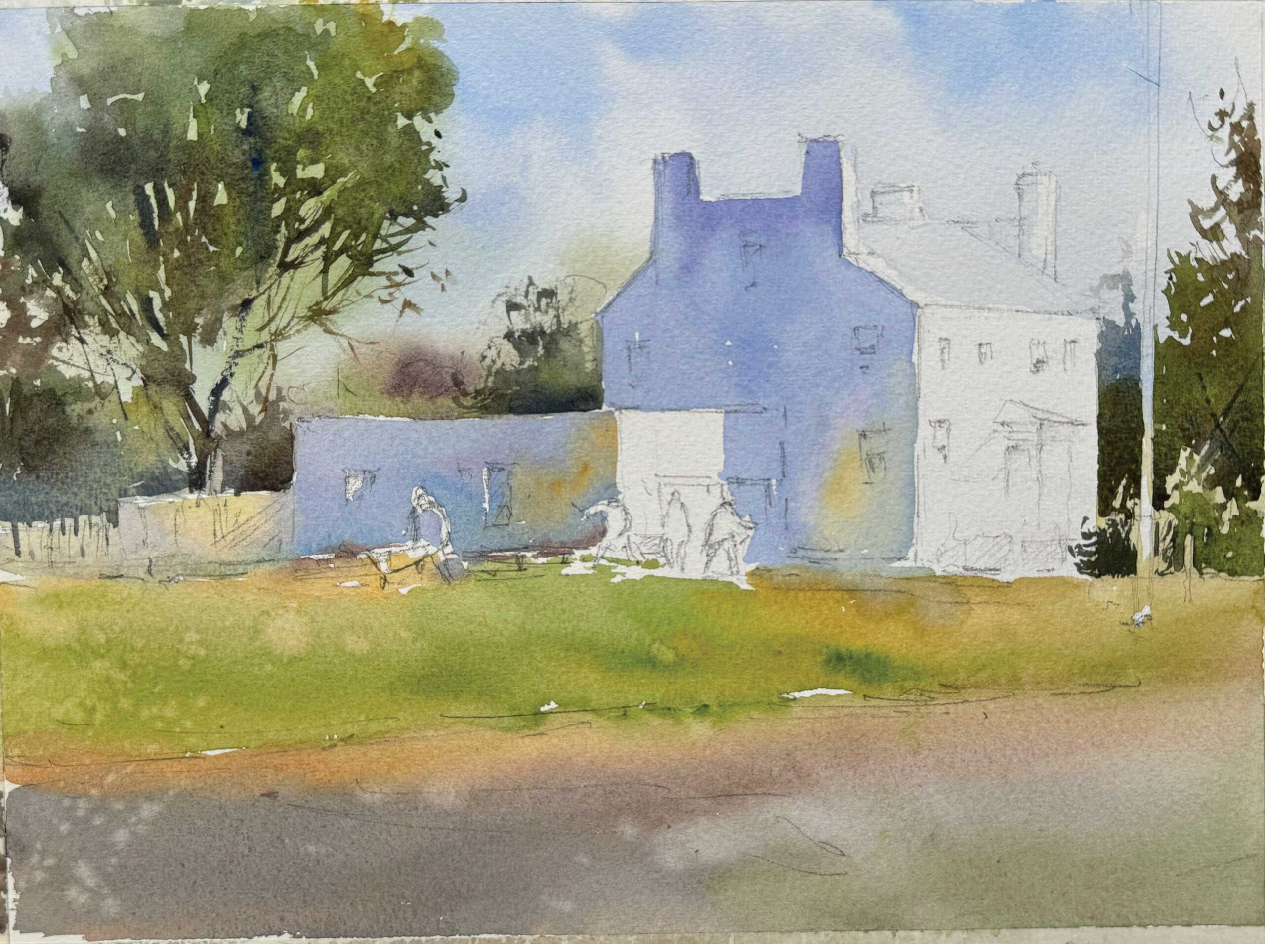 How to paint a landscape