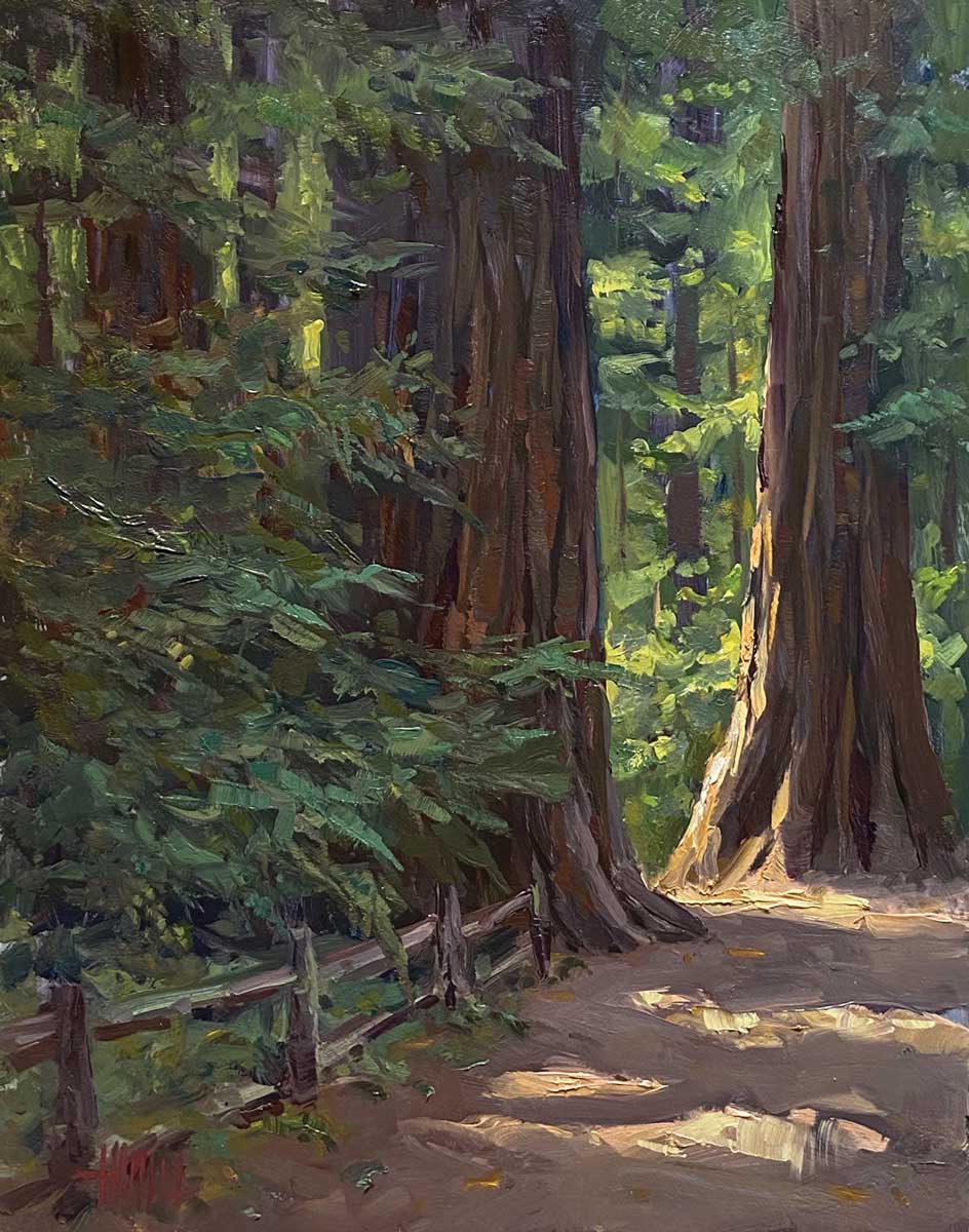 Scott Hamill, "A Place of Calm," 2023, oil, 14 x 11 in., private collection