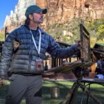 Happening Now: The Zion Plein Air Invitational Zion Plein Air - James McGrew is one of 15 artists painting in Zion Canyon the first week in November.