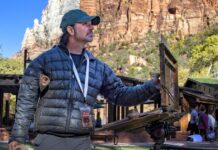 Happening Now: The Zion Plein Air Invitational Zion Plein Air - James McGrew is one of 15 artists painting in Zion Canyon the first week in November.