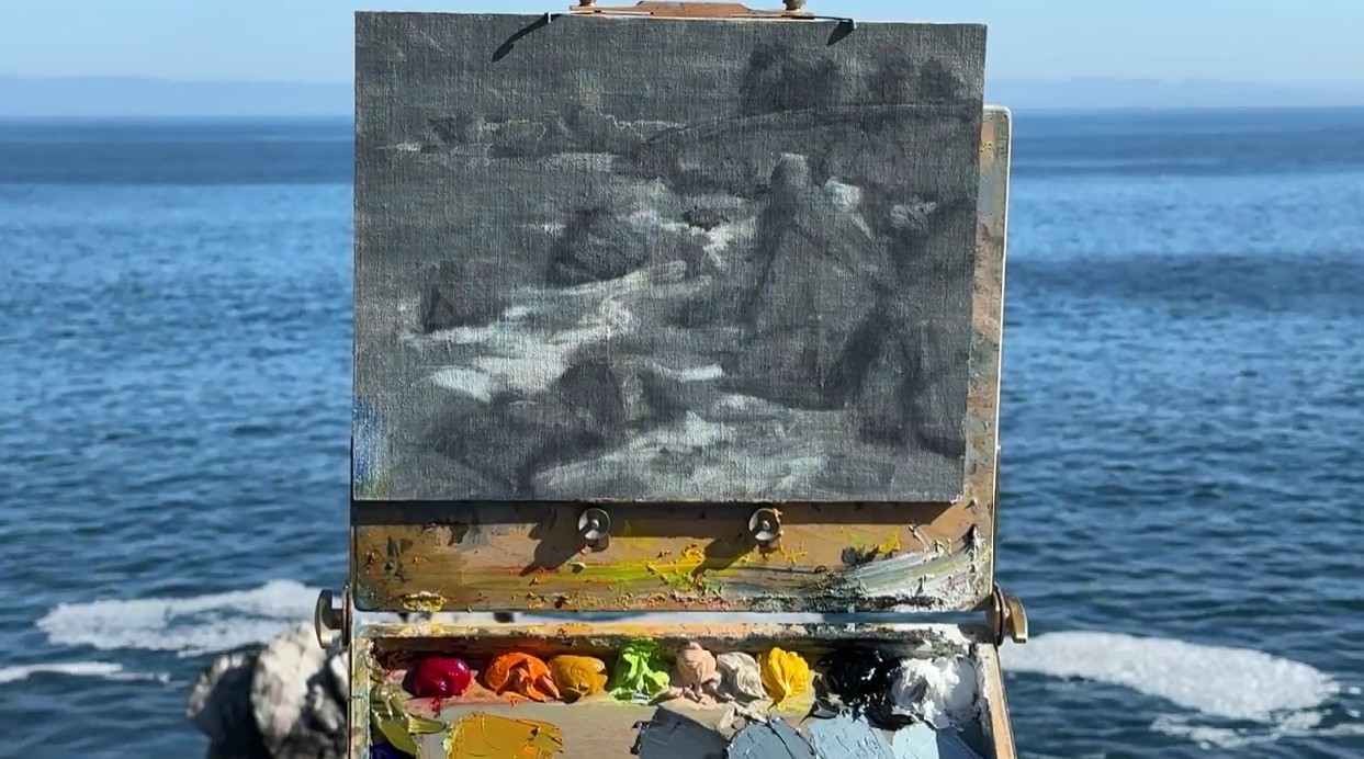 From Bill Davidson's plein air demo