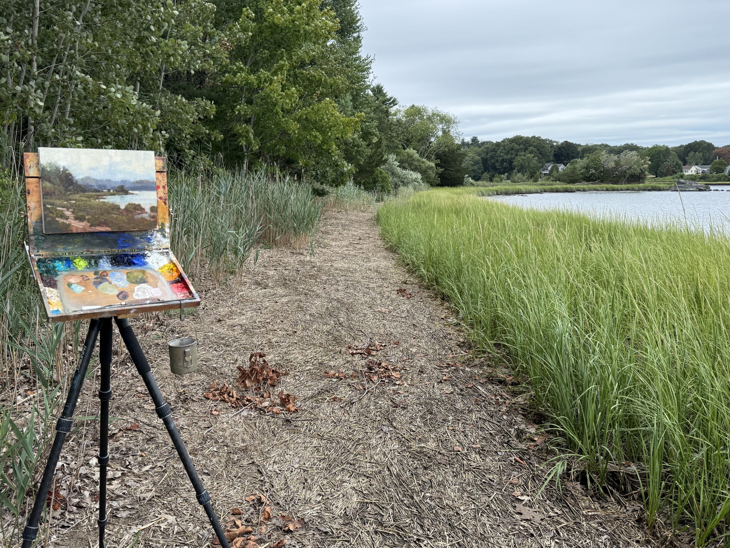 From Cindy Baron's oil painting demo