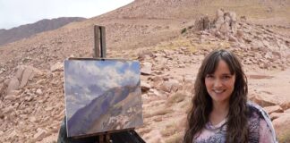 From Kathleen Hudson's oil painting demo