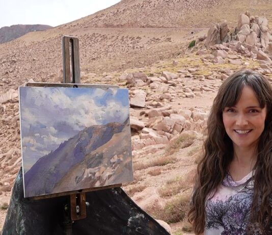 From Kathleen Hudson's oil painting demo