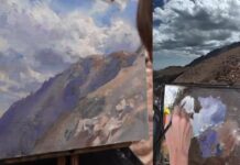 A Look Back As We Go Forward: Plein Air Live 2026 From Kathleen Hudson's oil painting demo