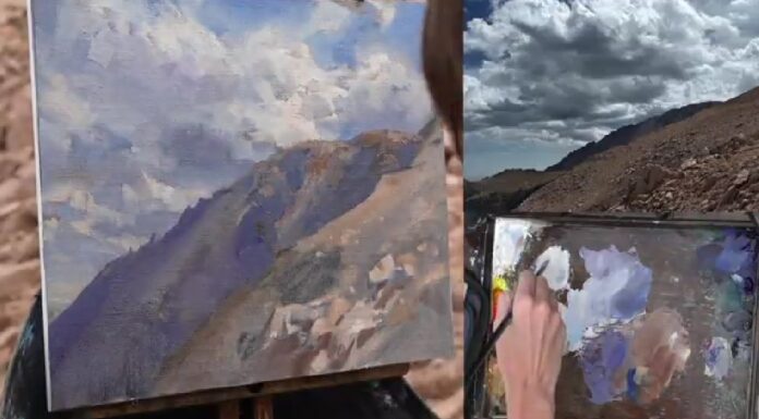 A Look Back As We Go Forward: Plein Air Live 2026 From Kathleen Hudson's oil painting demo