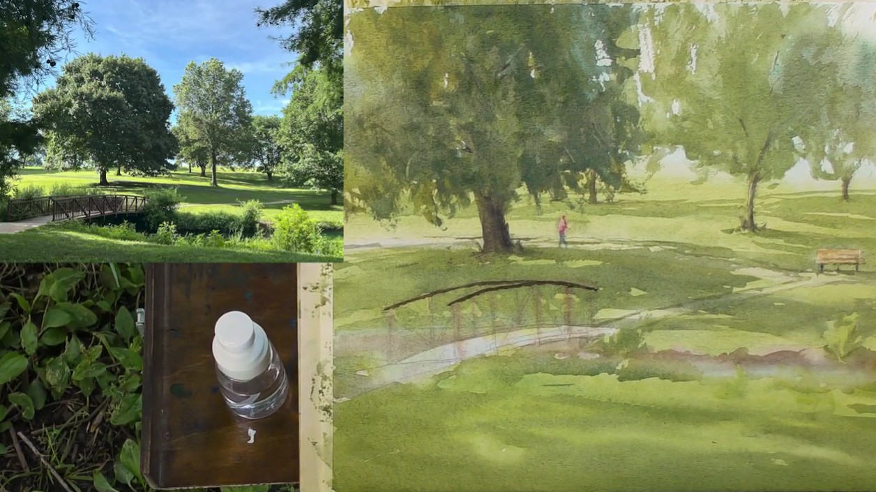 From Matthew White's watercolor demo