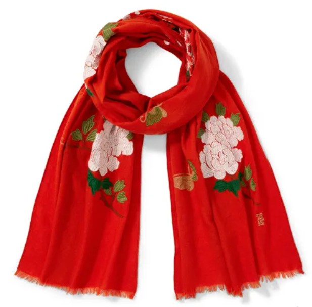 Art shawl - holiday gifts for artists