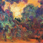 Claude Monet, "The Artist's House Seen From the Rose Garden," 1922-1924, oil on canvas, 32 x 36 3/5 in., Musée Marmottan Monet