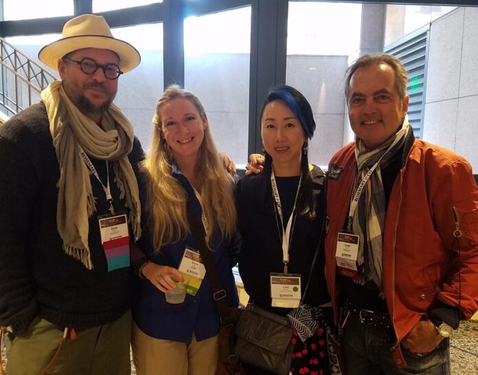 Daniell-Marshall-Cherie-Dawn-Haas-Lisa-Wang-Joseph-Zbukvic PleinAir Magazine - Stories abound at the Plein Air Convention, where I collect advice from artists like Daniel Marshall, Lisa Wang, and Joseph Zbukvic.