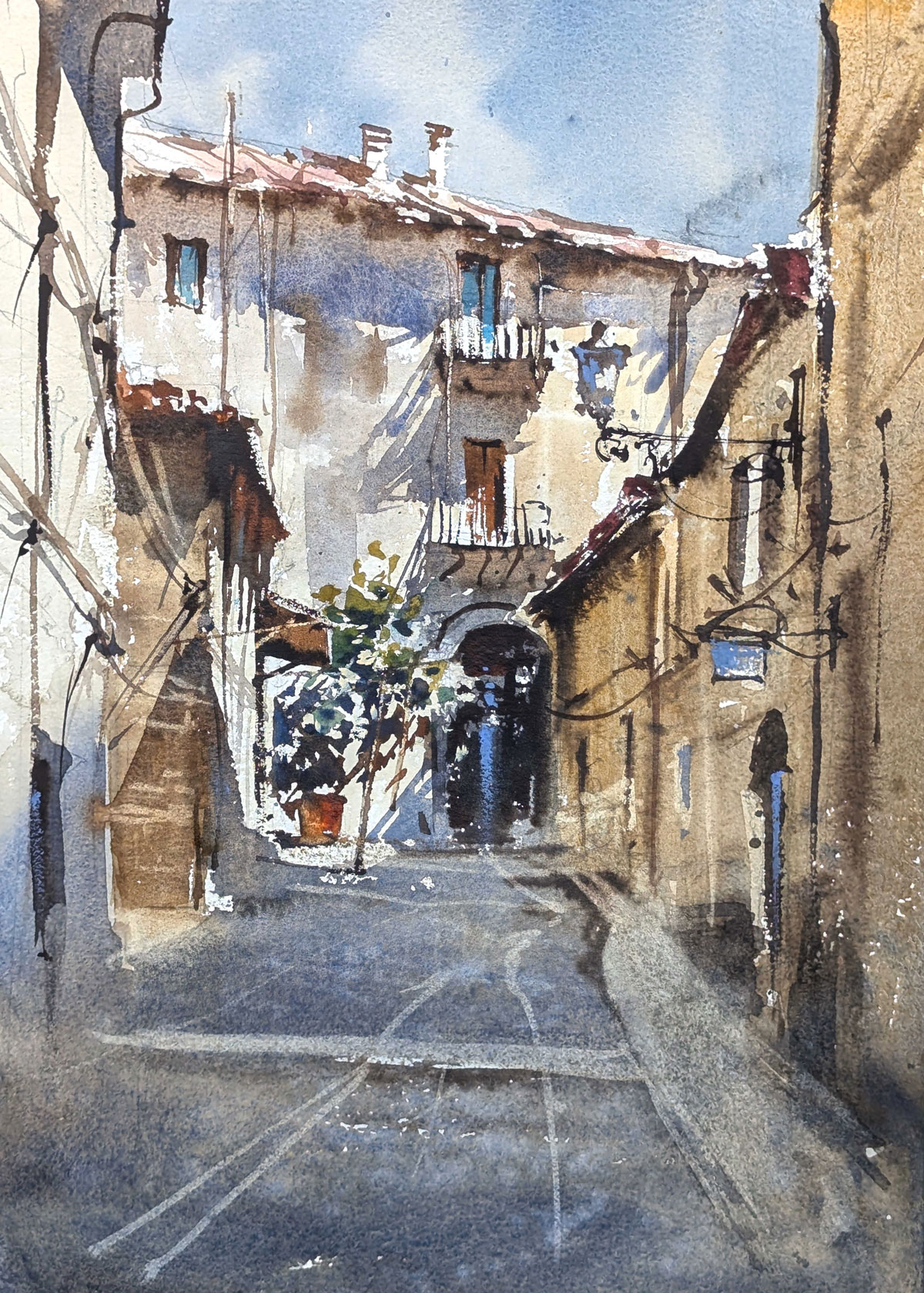 From Massimiliano Iocco’s landscape painting demo