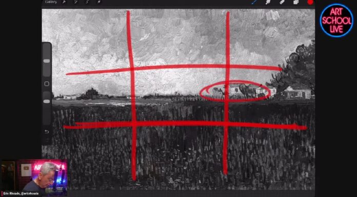 Online art critiques - how to paint like Van Gogh