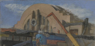 Plein air paintings - Cincinnati Museum Center Union Terminal